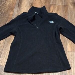 The North Face Black Half-Zip Fleece